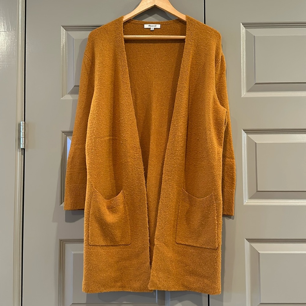Madewell Women's Cardigan in Warm Brown